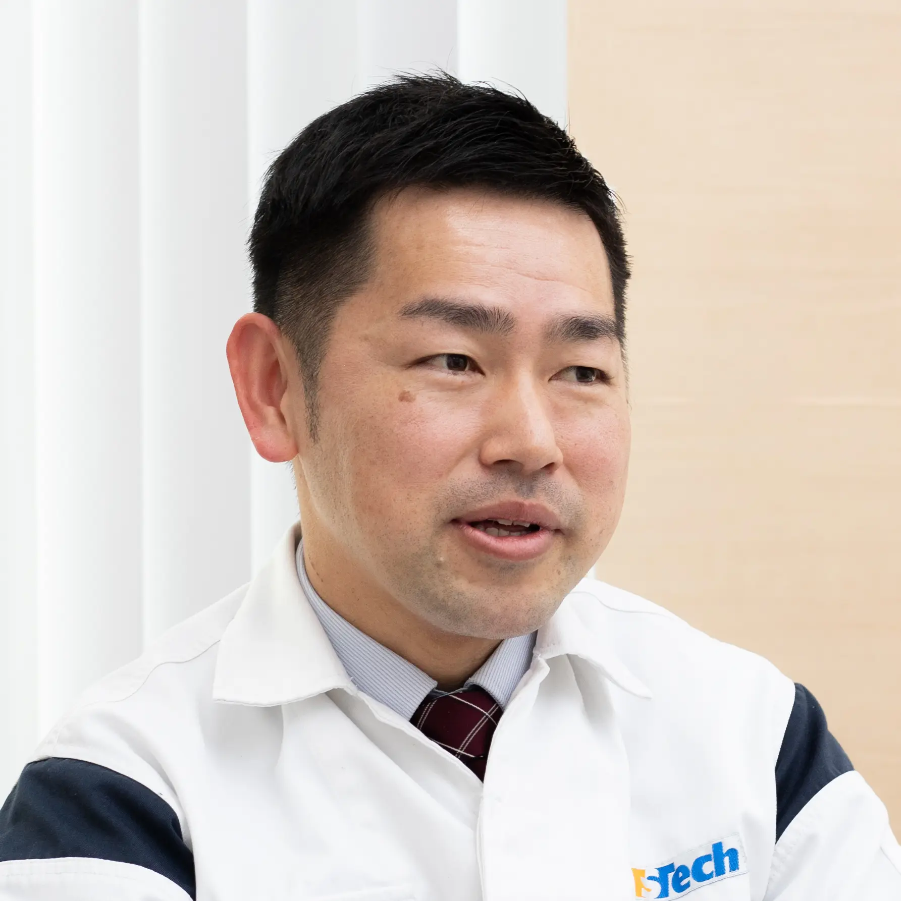 Mizoi is in charge of Aibou Seat development