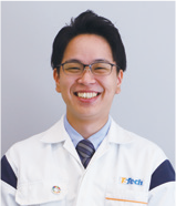 Photo of Hiroyuki Abe, Manager of the Accounting Department, Business Management Division