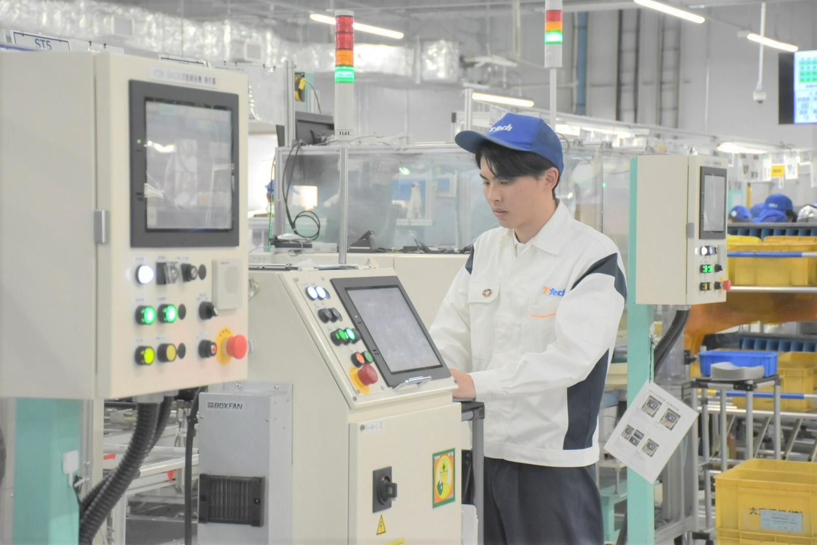 仕事中の様子