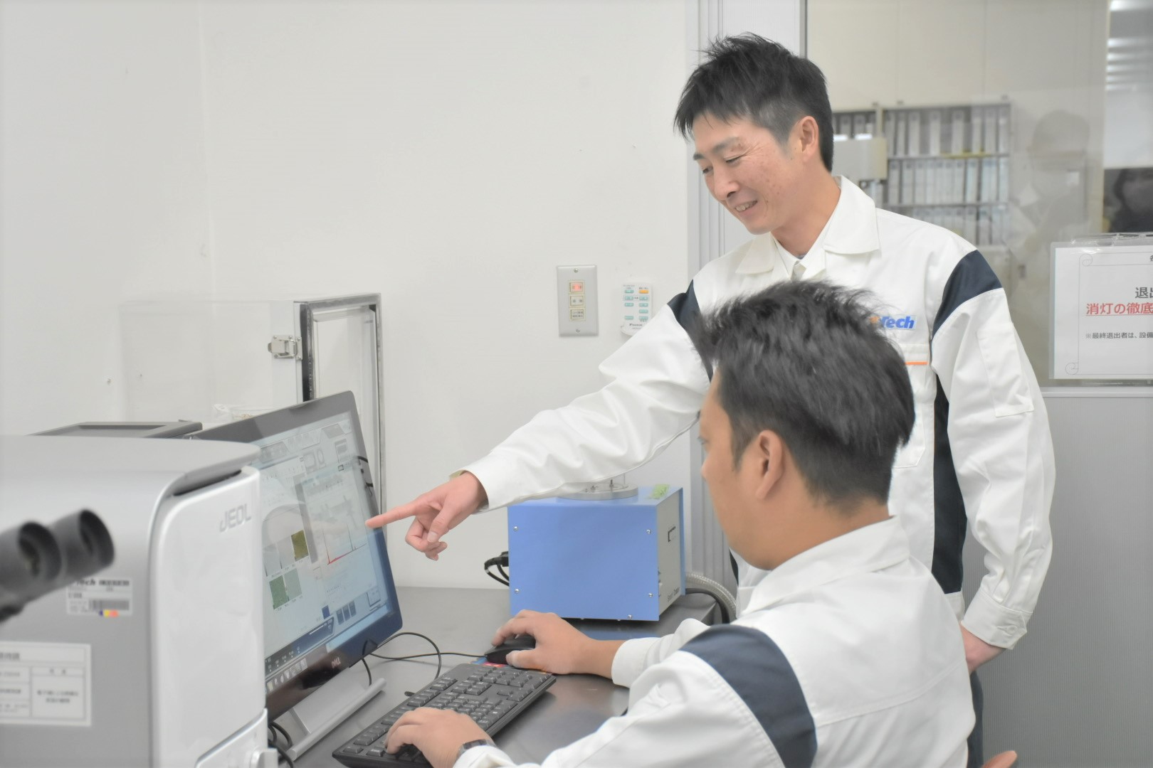 仕事の様子