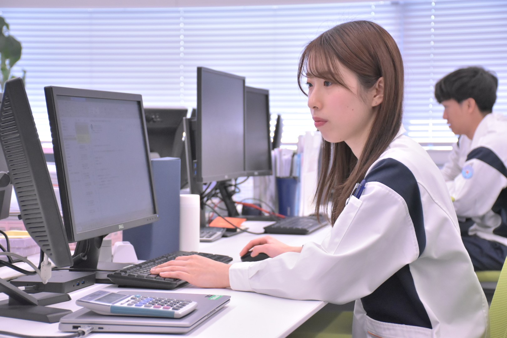 仕事の様子